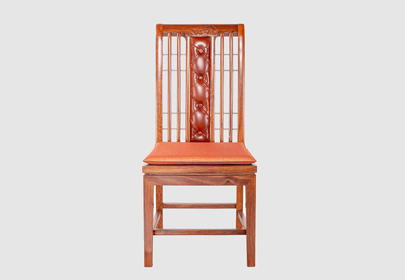 南明芙蓉榭中式实木餐椅效果图